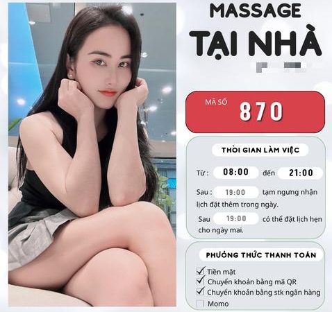 Massage tại nhà quận 8 giá rẻ KTV chuyên nghiệp